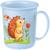 Кружка детская с декором 180 мл, детская, пластиковая, цвет МИКС