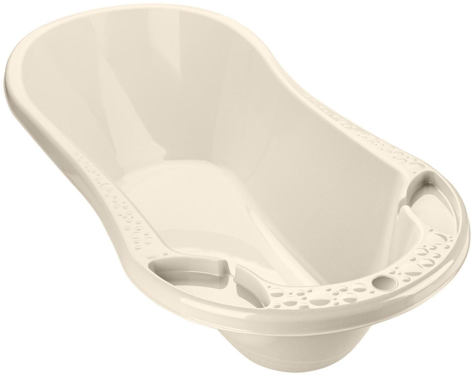 Ванна детская с клапаном для слива воды 100 см., цвет бежевый