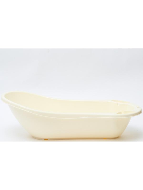 Ванна детская с клапаном для слива воды 100 см., цвет бежевый