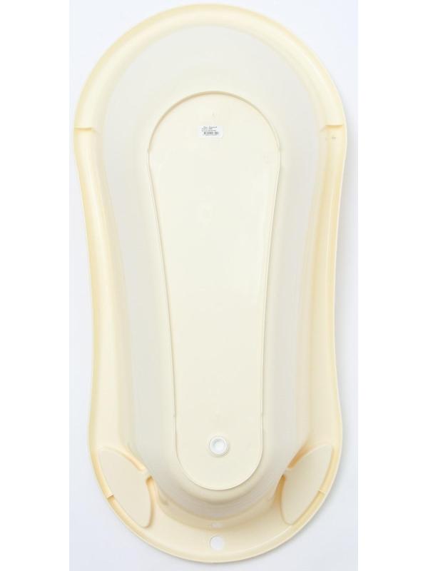 Ванна детская с клапаном для слива воды 100 см., цвет бежевый