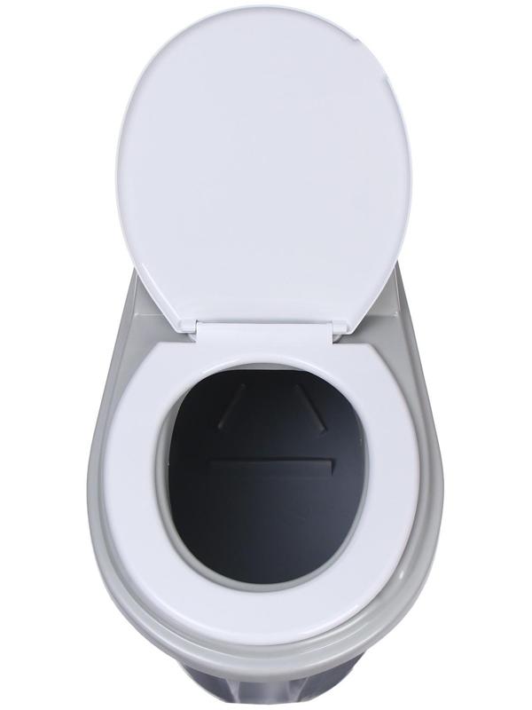 Биотуалет торфяной, 60 л, без ведра, с торфом, вентиляцией и дренажом, «Компакт М»