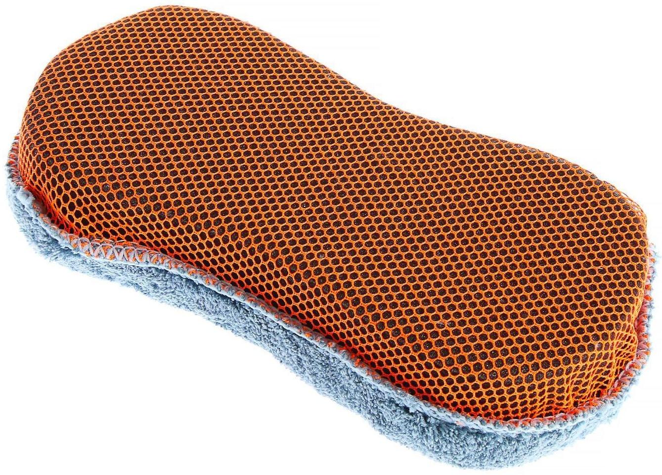 Губка Airline для мытья, из микрофибры и коралловой ткани