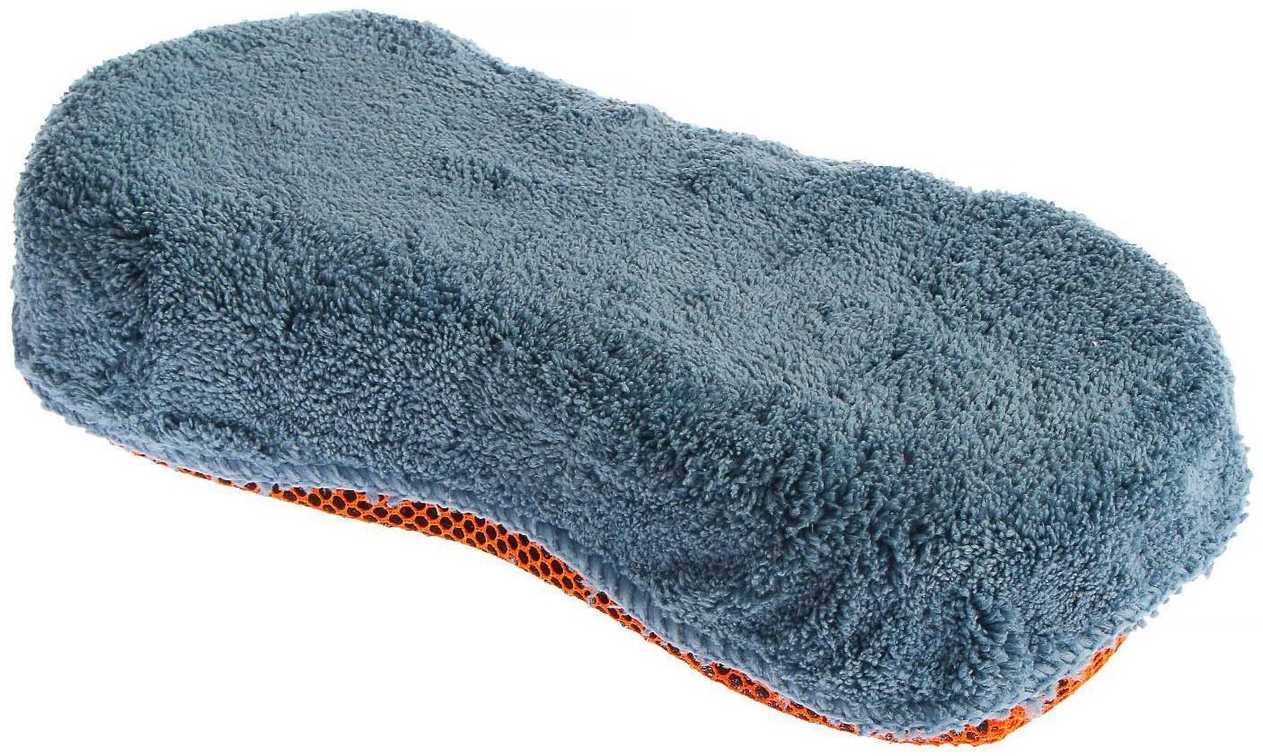 Губка Airline для мытья, из микрофибры и коралловой ткани