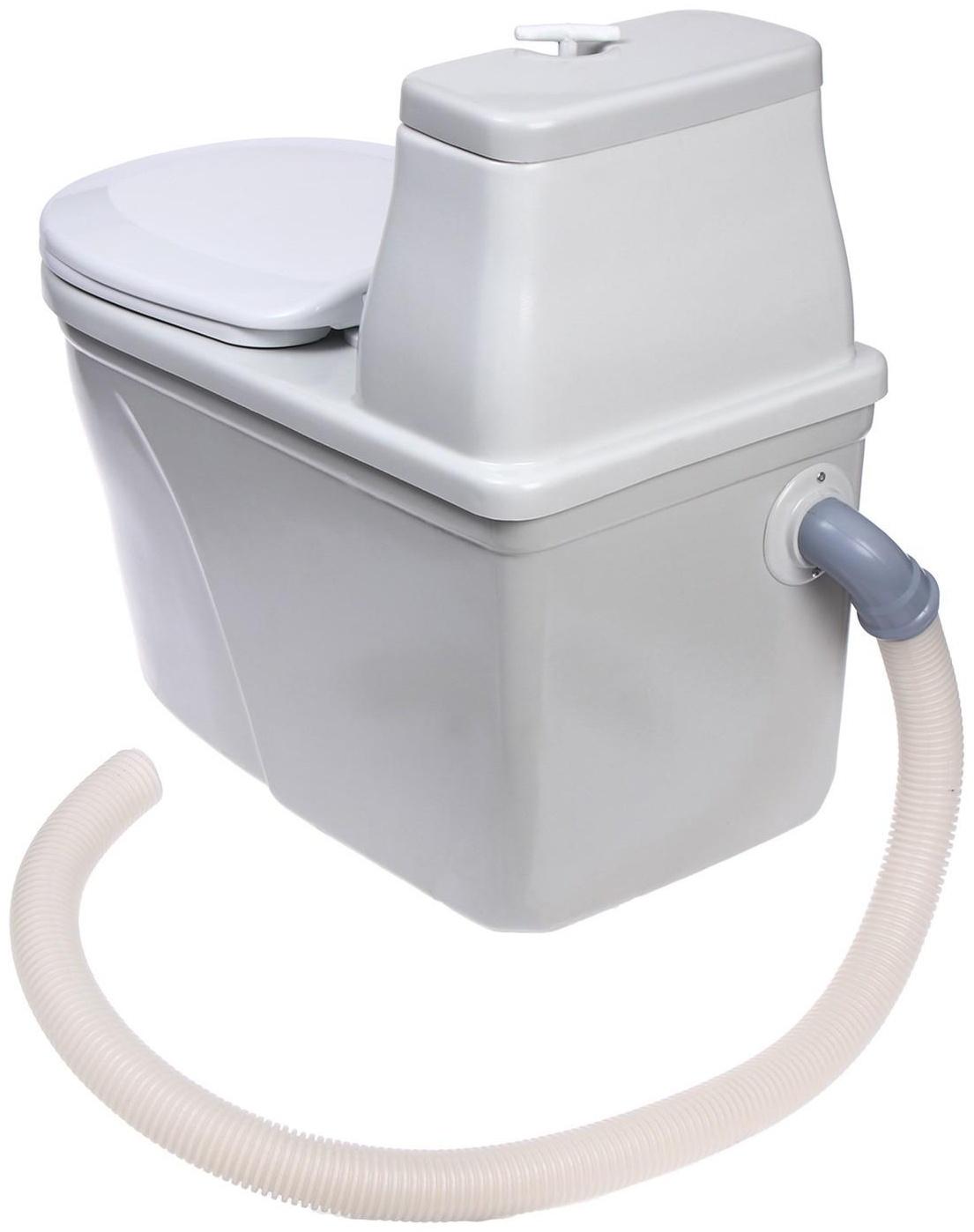 Биотуалет торфяной, 40 л, с ведром, торфом и вентиляцией, «Компакт Элит»