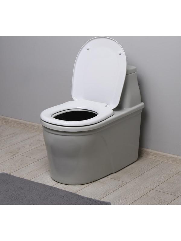 Биотуалет торфяной, 40 л, с ведром, торфом и вентиляцией, «Компакт Элит»