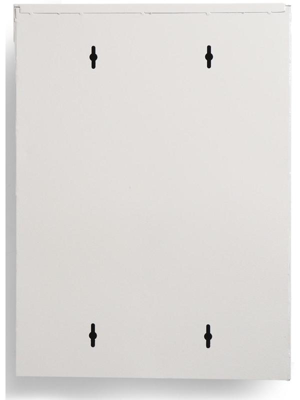 Ящик почтовый многосекционный, 3 секций, с задней стенкой, серый