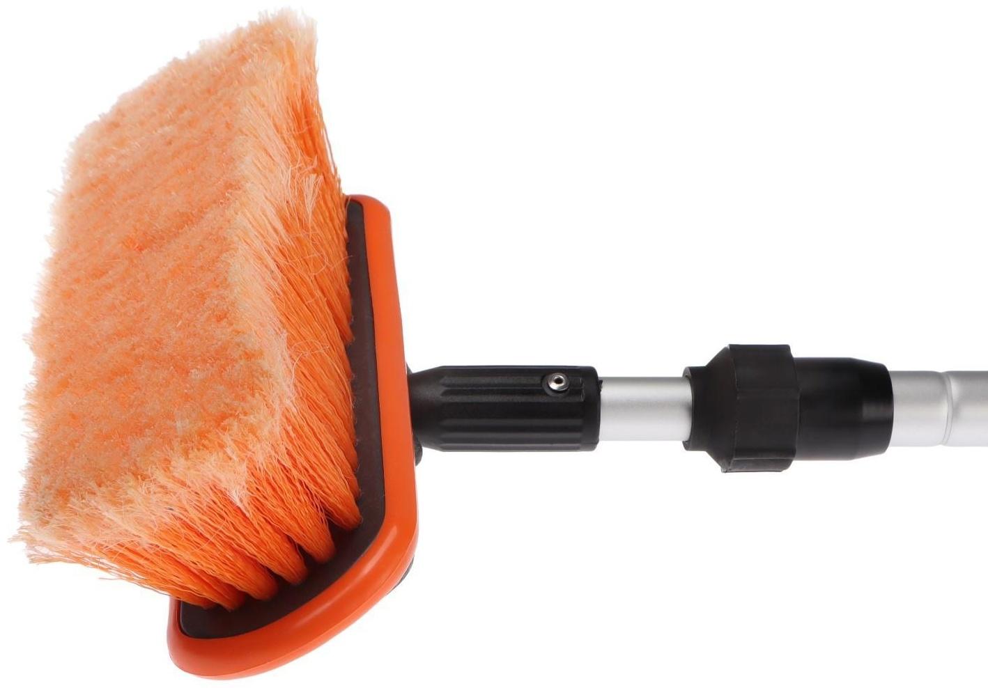 Щетка-швабра Airline, с насадкой для шланга, щеткой 20 см, телескоп до 150 см AB-H-02