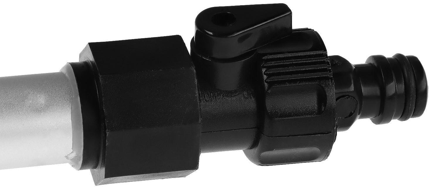 Щетка-швабра Airline, с насадкой для шланга, щеткой 20 см, телескоп до 150 см AB-H-02