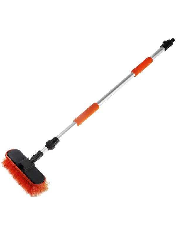 Щетка-швабра Airline, с насадкой для шланга, щеткой 20 см, телескоп до 150 см AB-H-02