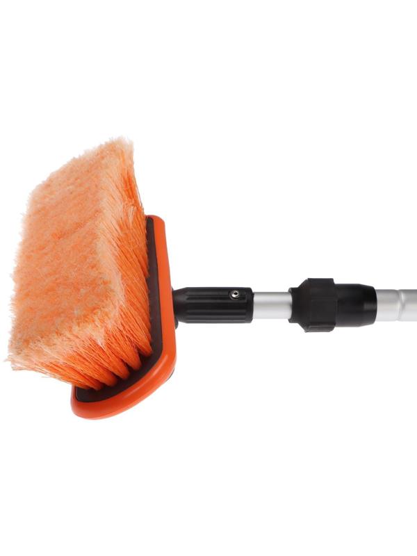 Щетка-швабра Airline, с насадкой для шланга, щеткой 20 см, телескоп до 150 см AB-H-02