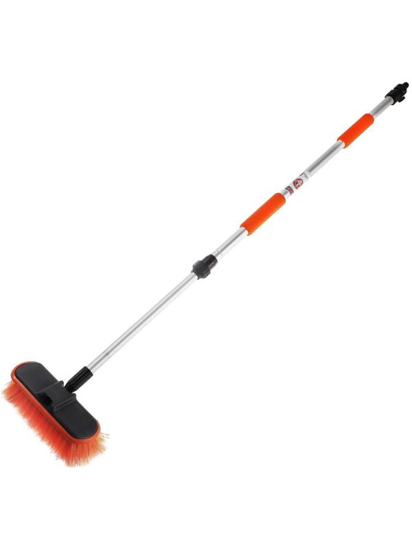 Щетка-швабра Airline, с насадкой для шланга, щеткой 20 см, телескоп до 150 см AB-H-02