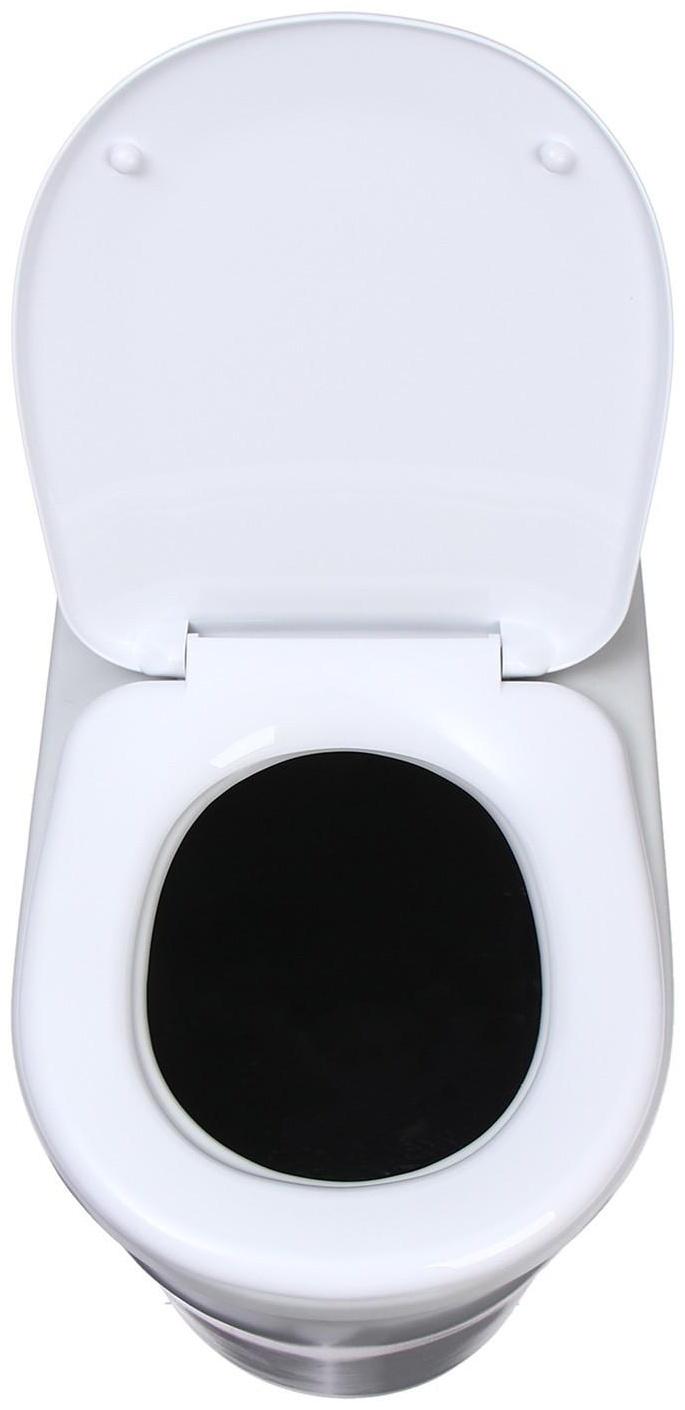 Биотуалет торфяной, 40 л, с ведром, торфом, вентиляцией и дренажом, «Компакт Элит Д»