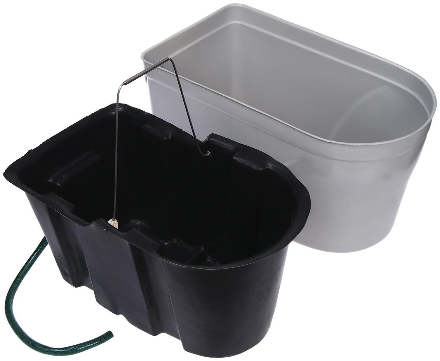 Биотуалет торфяной, 40 л, с ведром, торфом, вентиляцией и дренажом, «Компакт Элит Д»