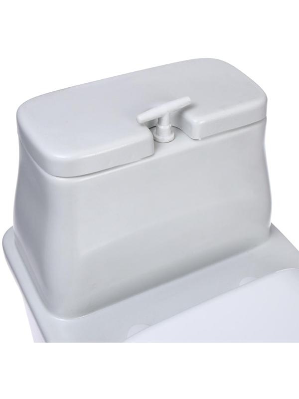 Биотуалет торфяной, 40 л, с ведром, торфом, вентиляцией и дренажом, «Компакт Элит Д»