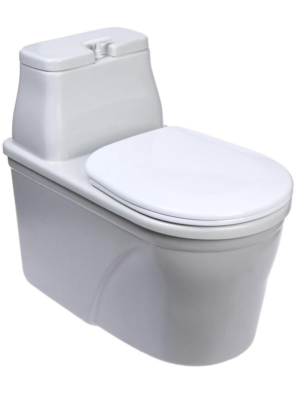 Биотуалет торфяной, 40 л, с ведром, торфом, вентиляцией и дренажом, «Компакт Элит Д»