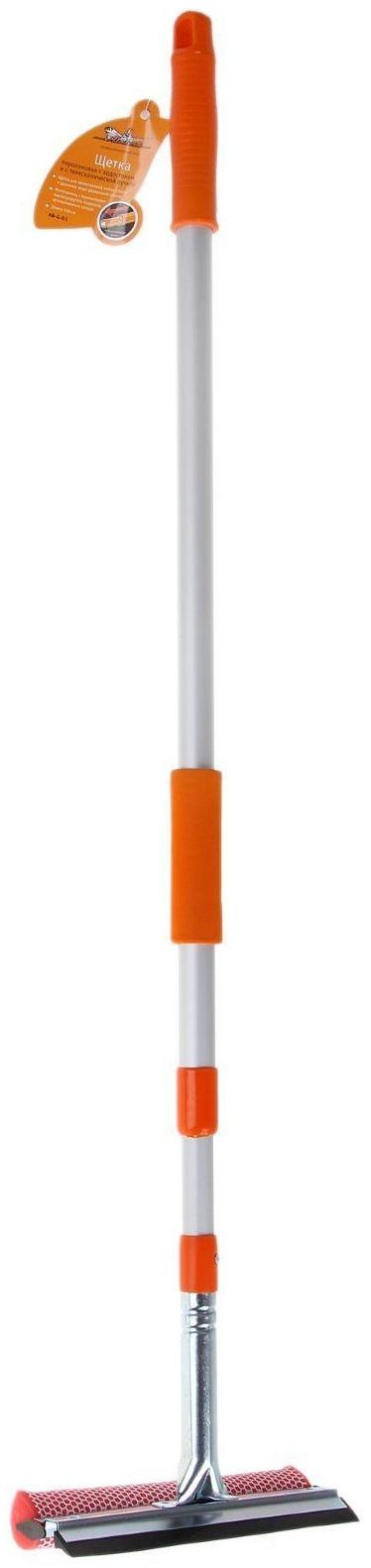 Щетка Airline для мытья стекол, с телескопической ручкой и водосгоном, 130 см