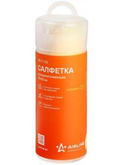 Салфетка супервпитывающая в тубе Airline, 43 х 32 см