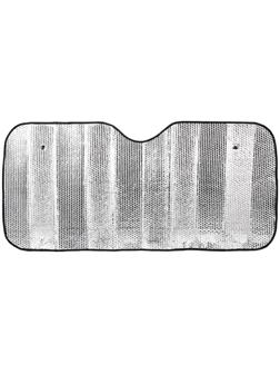 Штора солнцезащитная Nova Bright, металлизированная, под лобовое стекло, 130х60 см