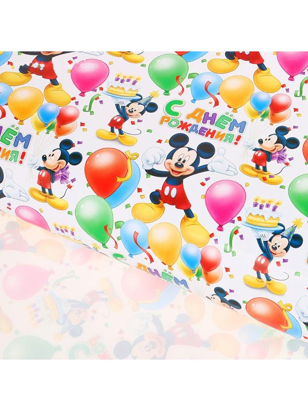 Бумага упаковочная глянцевая 