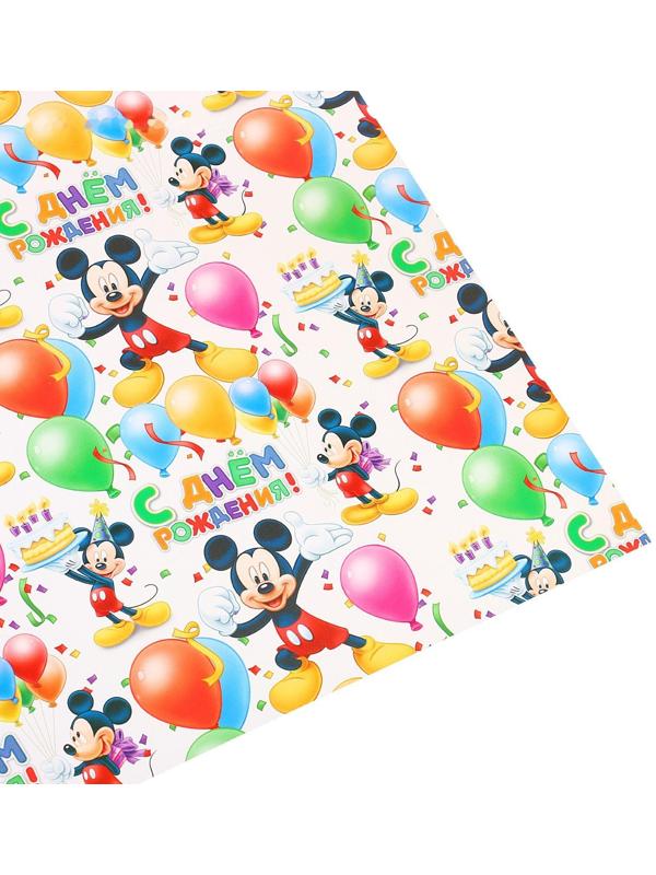 Бумага упаковочная глянцевая 