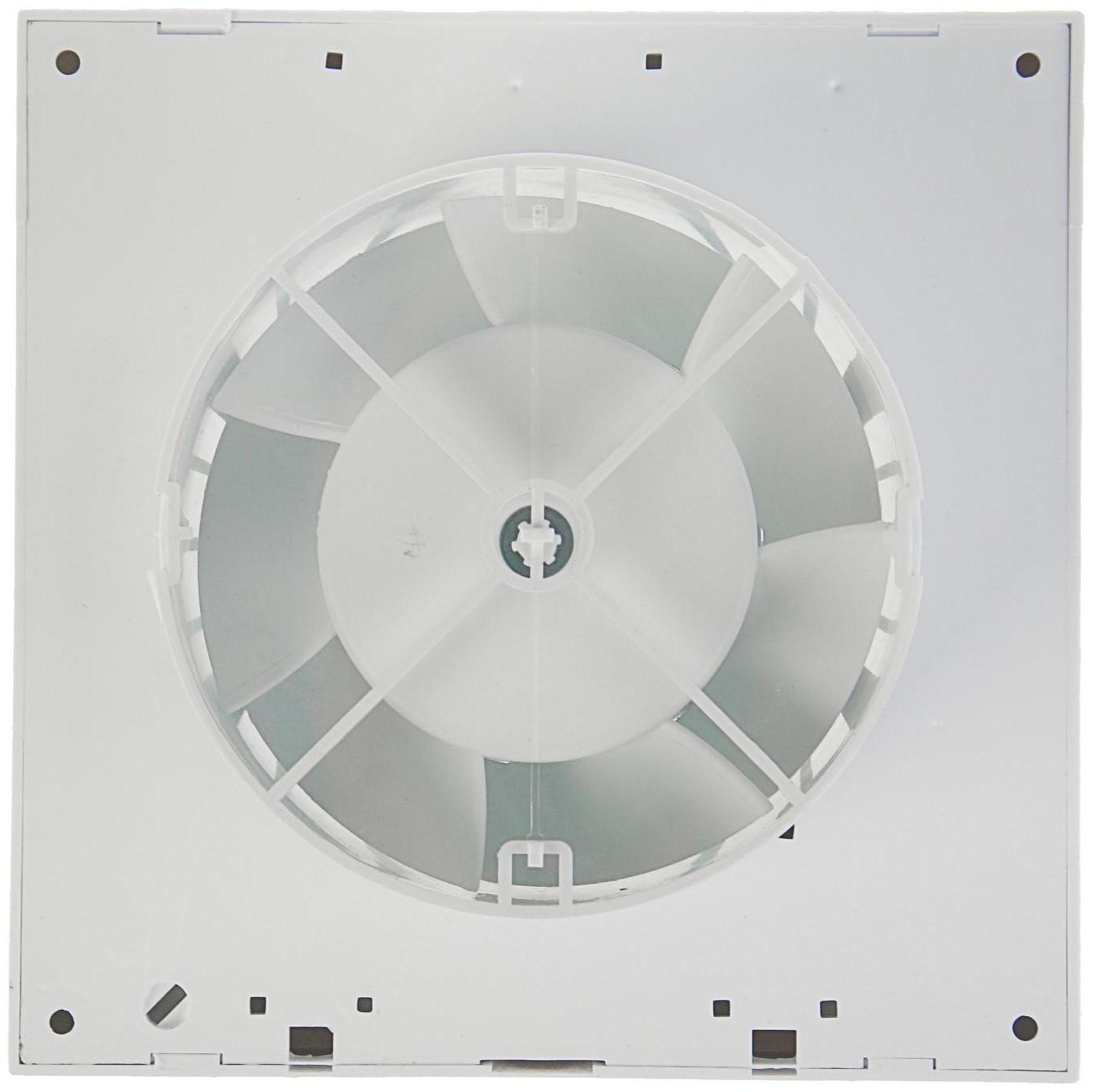 Вентилятор вытяжной AURAMAX OPTIMA 4С, 150х150 мм, d=100 мм, 220‒240 В, с обратным клапаном