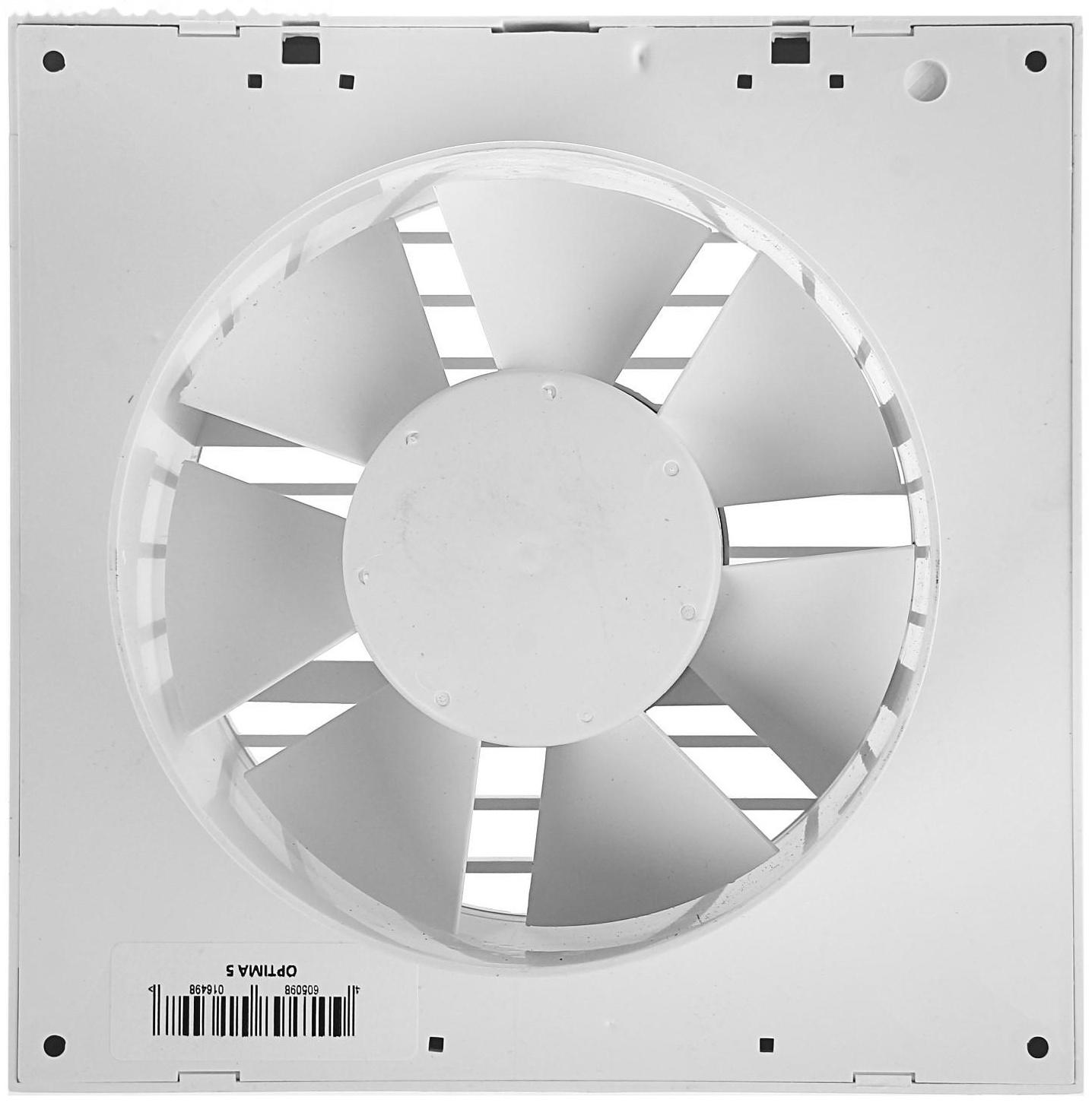 Вентилятор вытяжной AURAMAX OPTIMA 5, 175х175 мм, d=125 мм, 220‒240 В