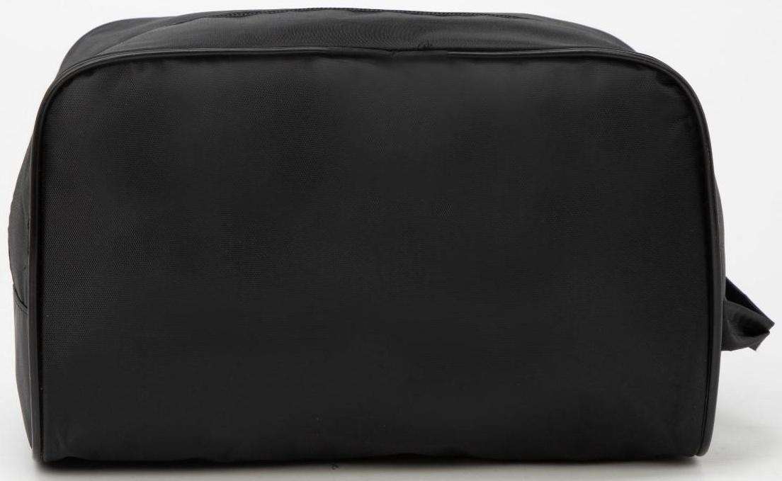 Косметичка на молнии, с подкладом, цвет чёрный