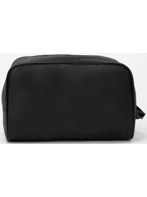 Косметичка на молнии, с подкладом, цвет чёрный