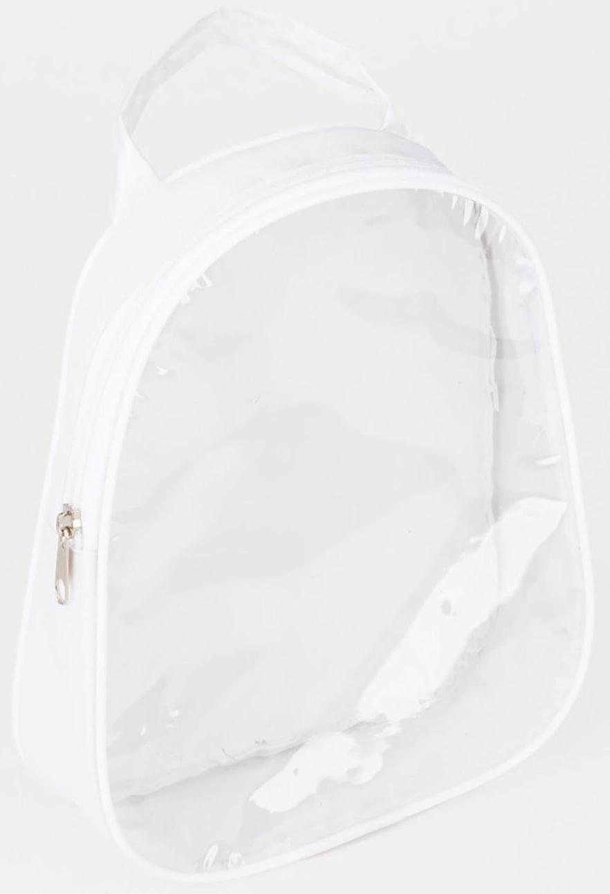 Косметичка на молнии, с ручкой, цвет белый