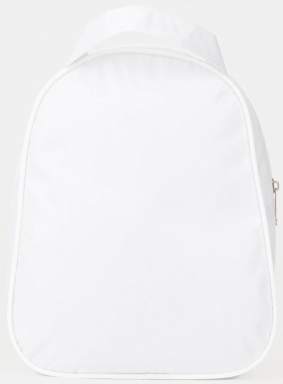 Косметичка на молнии, с ручкой, цвет белый