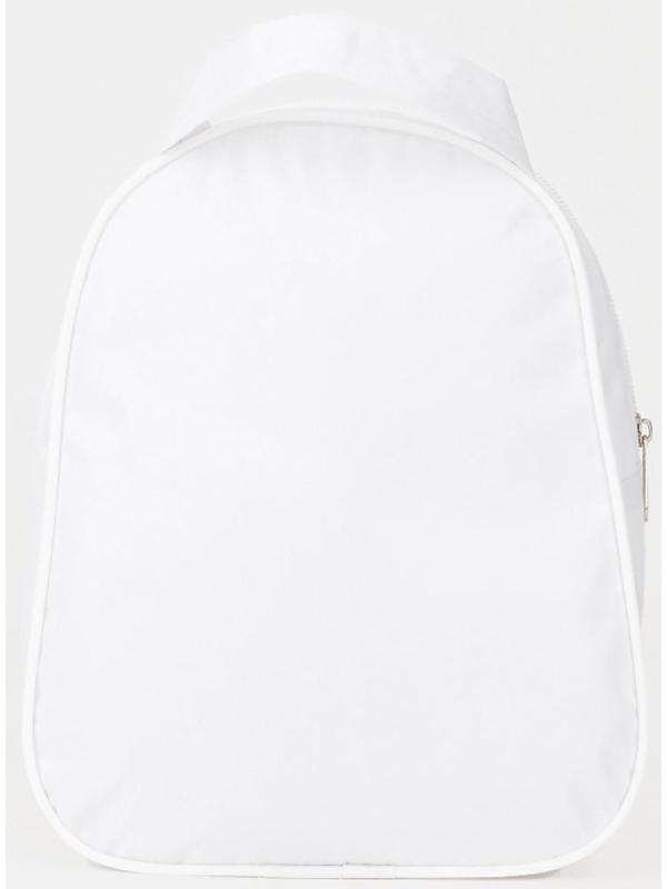 Косметичка на молнии, с ручкой, цвет белый