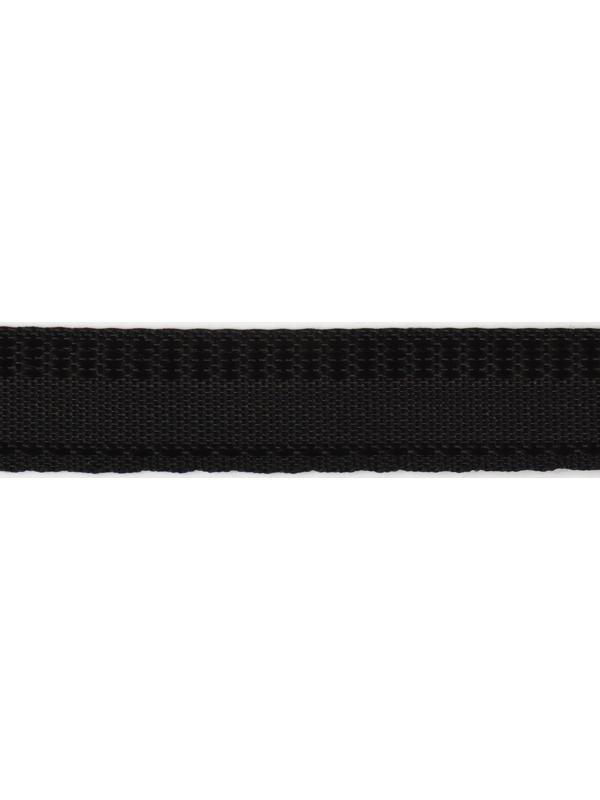 Лента брючная, 15 мм, 50 ± 1 м, цвет чёрный