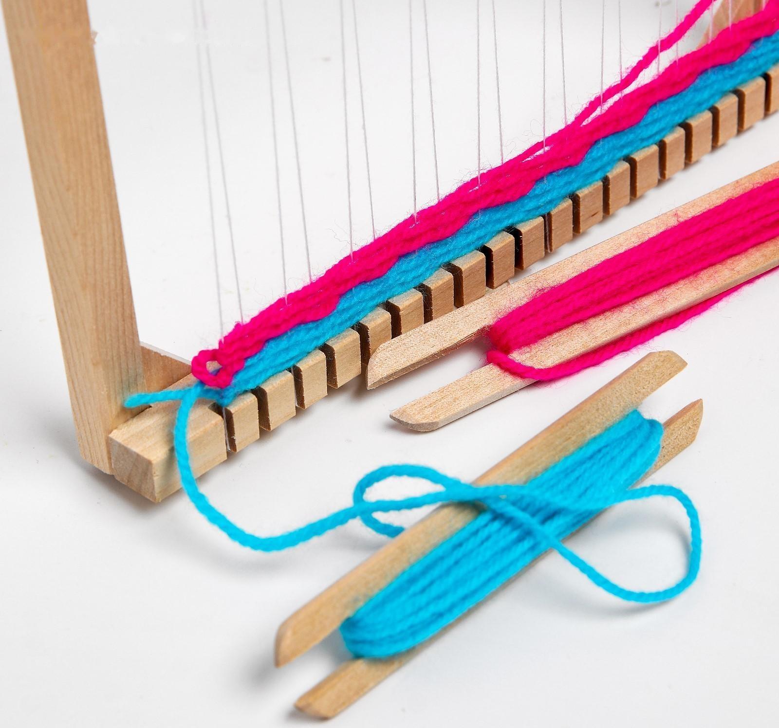 Ткацкий станок + 6 цветов ниток
