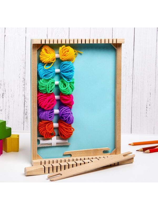 Ткацкий станок + 6 цветов ниток