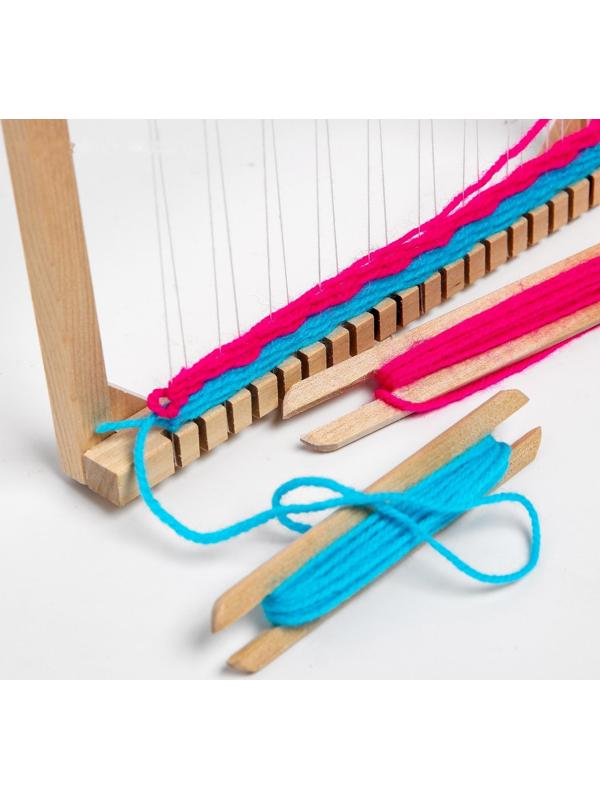 Ткацкий станок + 6 цветов ниток