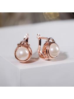 Серьги с жемчугом 