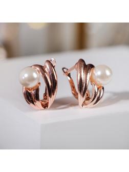 Серьги с жемчугом 