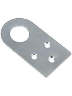 Пробой-ушко, 40 х 75 мм, оцинкованное