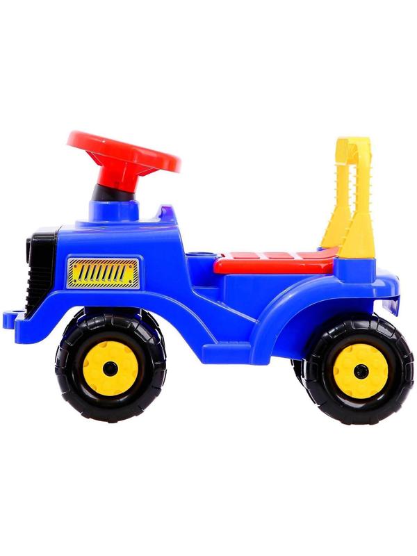 Машинка детская «Трактор», цвет синий