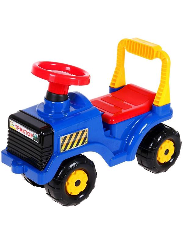 Машинка детская «Трактор», цвет синий