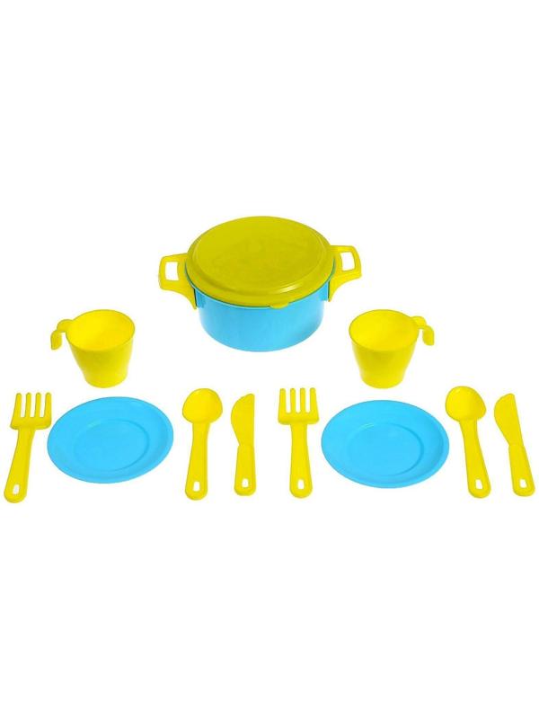 Набор посуды для кукол, «Хозяйка» на 2 персоны