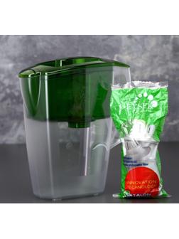 Фильтр-кувшин «Гейзер-Альфа», 2,5 л, цвет зелёный