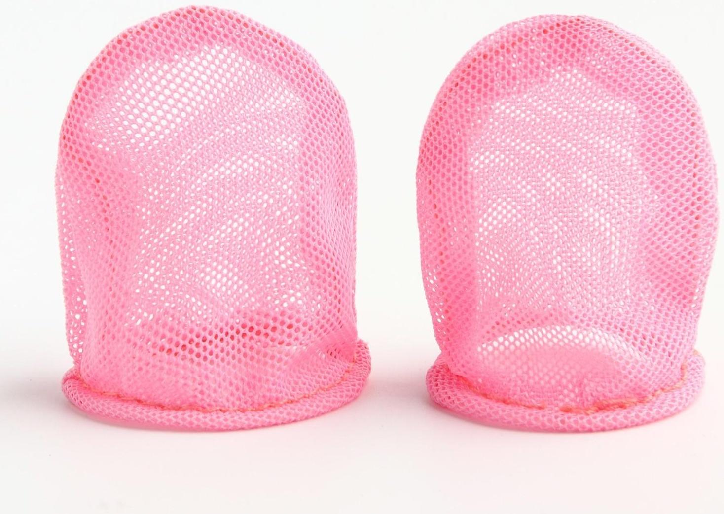 Сменная, текстильная сеточка для ниблера, набор 2 шт., цвет розовый