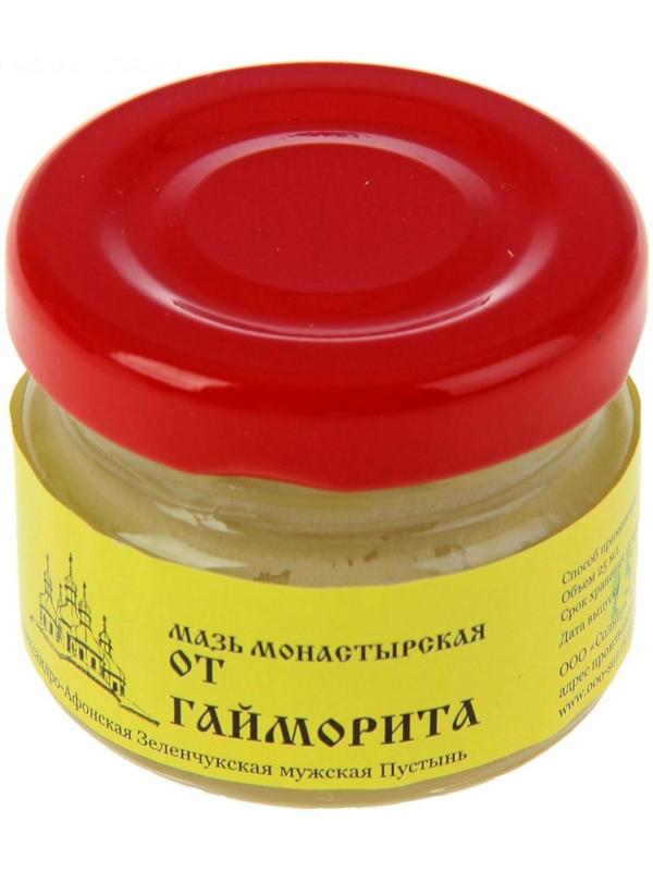 Мазь «Монастырская От гайморита», 25 мл, 