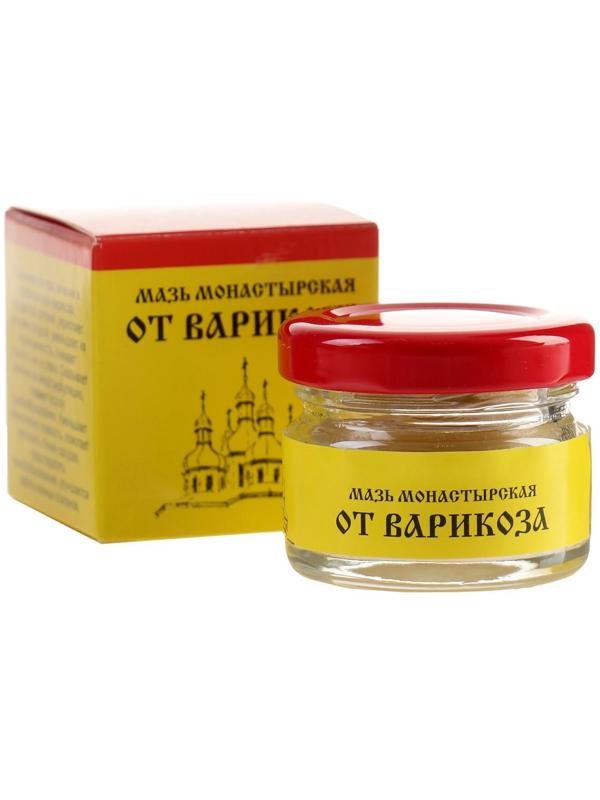 Мазь «Монастырская От варикоза», 25 мл, 