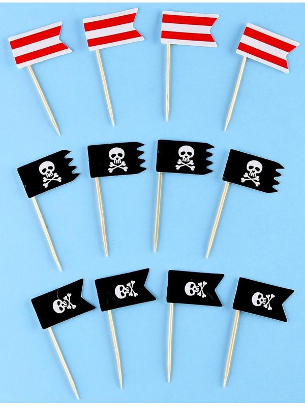 Шпажки «Пират», набор 12 шт.