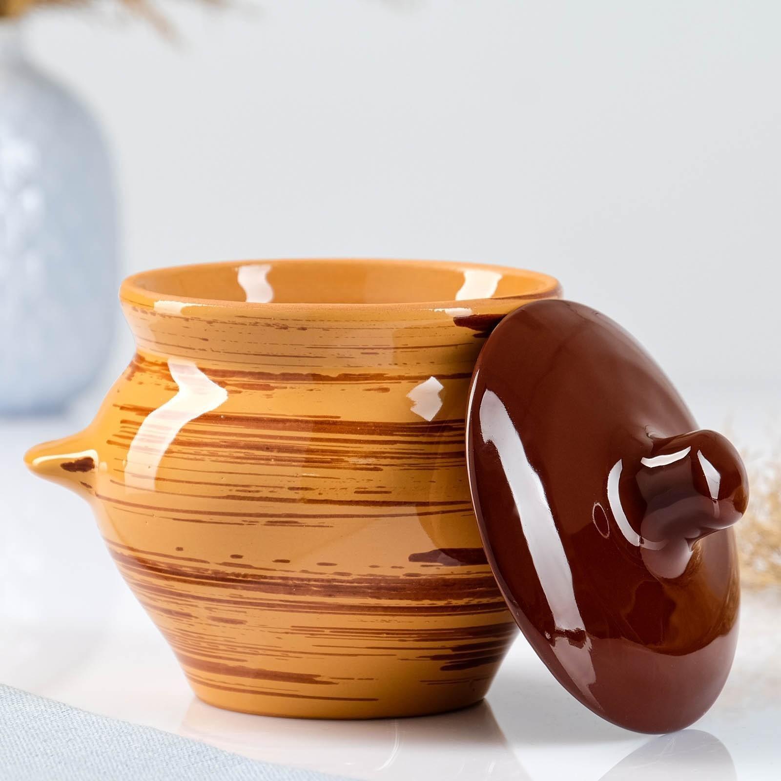 Набор горшков для запекания №5 с ручками 6х0,5л