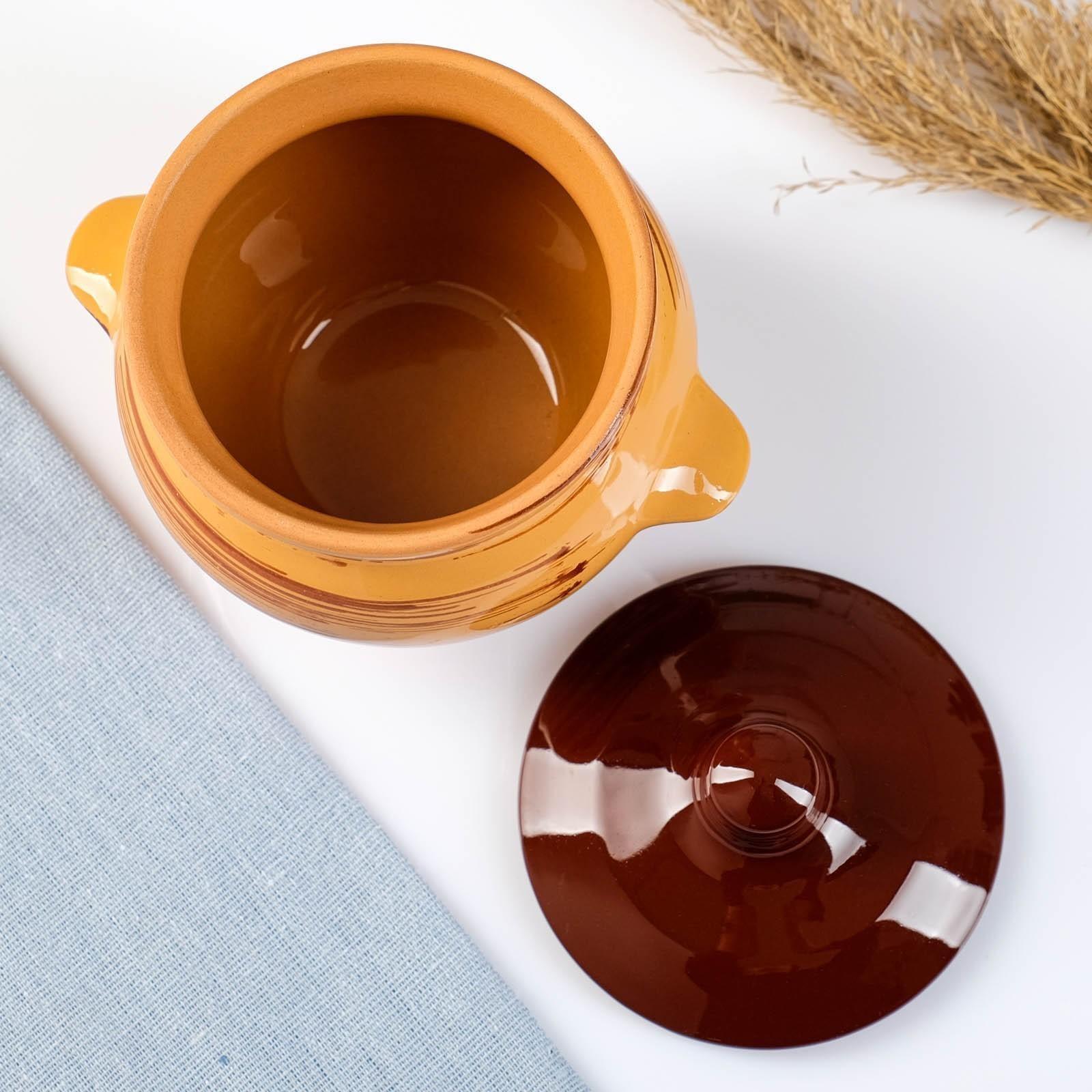 Набор горшков для запекания №5 с ручками 6х0,5л