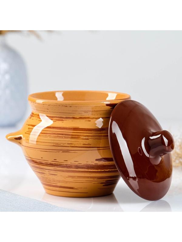 Набор горшков для запекания №5 с ручками 6х0,5л