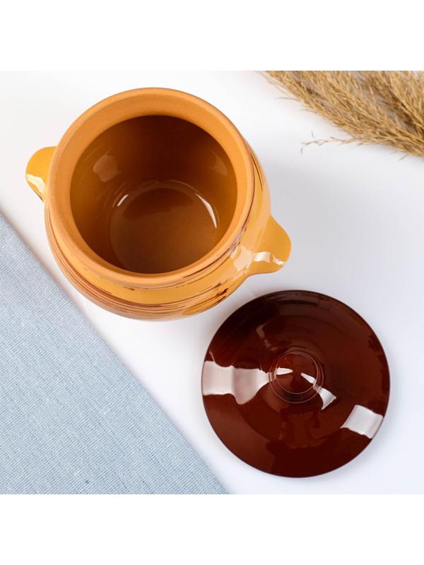 Набор горшков для запекания №5 с ручками 6х0,5л